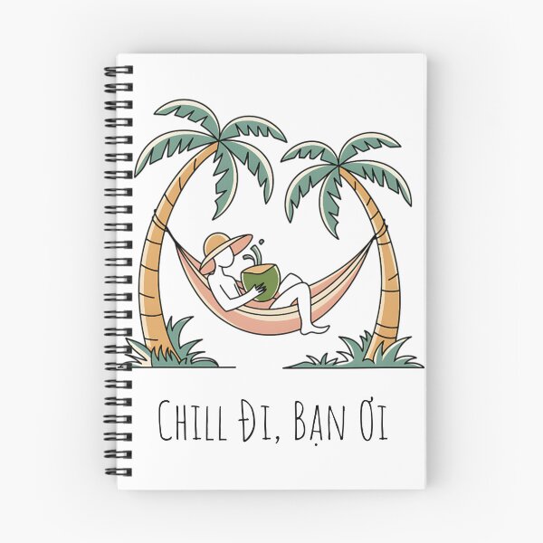 Item preview, Chill Đi Bạn Ơi Relax Vibes, Perfect for Vacation Lovers designed and sold by Bong Dao Design.