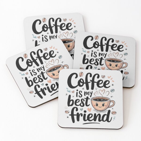 Item preview, Coffee Is My Best Friend Funny design designed and sold by love3617.