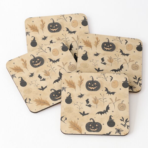 Item preview, Nostalgic Halloween Vintage Pattern designed and sold by KapuczeShop.