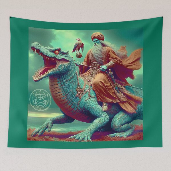Item preview, AGARES, SECOND SPIRIT OF THE GOETIA (VERSION 2) designed and sold by CinemaObscura.