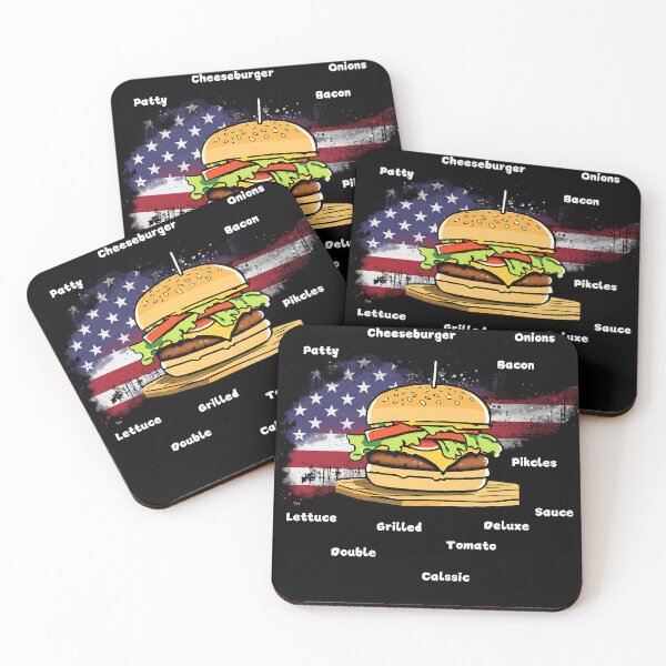 Item preview, AMERICAN BURGER-Bite into happiness designed and sold by LukWer.