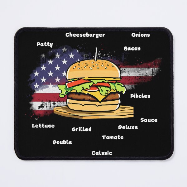 Item preview, AMERICAN BURGER-Bite into happiness designed and sold by LukWer.