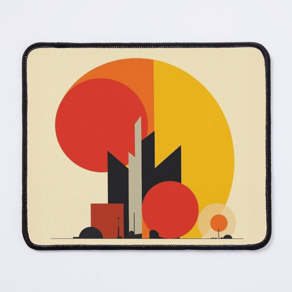 Item preview, Bauhaus Evening Town designed and sold by Carameltornado.