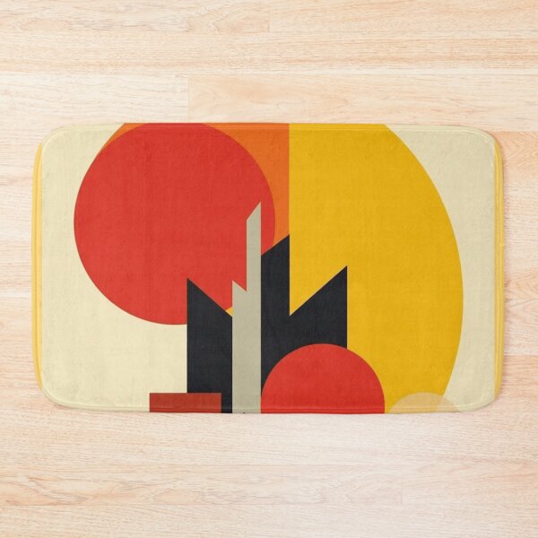 Item preview, Bauhaus Evening Town designed and sold by Carameltornado.