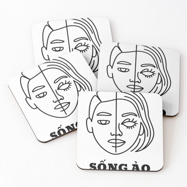 Item preview, Sống Ảo - Vietnamese Funny Saying, Dual Life Vibes, Perfect for Social Media Addicts designed and sold by Bong Dao Design.