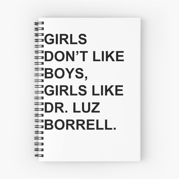 Artikelvorschau, MÄDCHEN MÖGEN KEINE JUNGS, MÄDCHEN MÖGEN DR. LUZ BORRELL. entworfen und verkauft von Sapphodramatic.