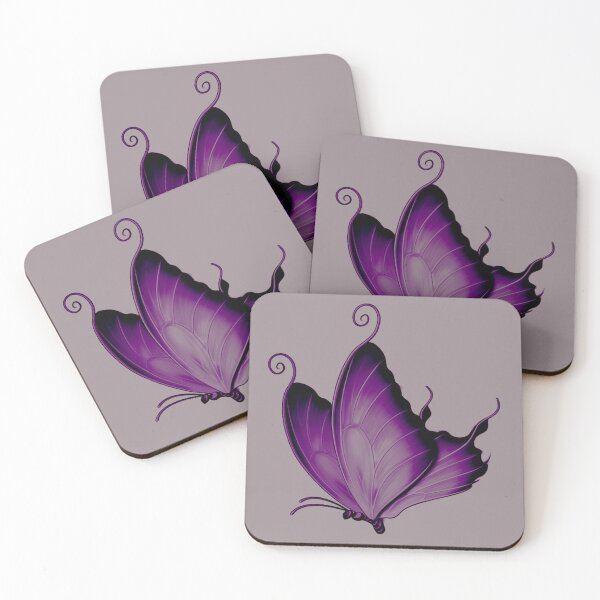 Item preview, A very special butterfly in purple designed and sold by AnnabellaRh.