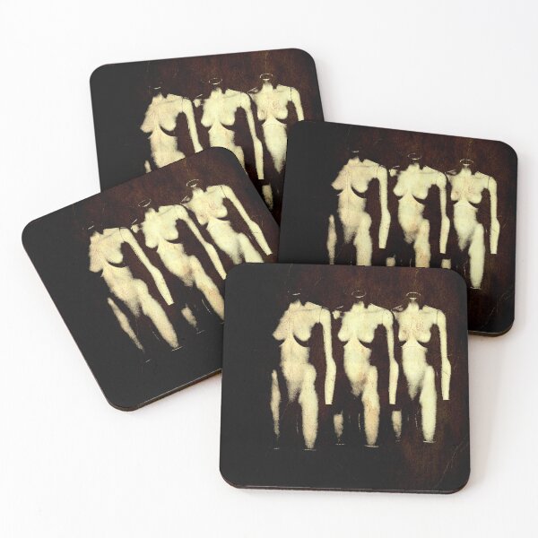 Item preview, Old Photo Of Three Nudes designed and sold by Bondillero.