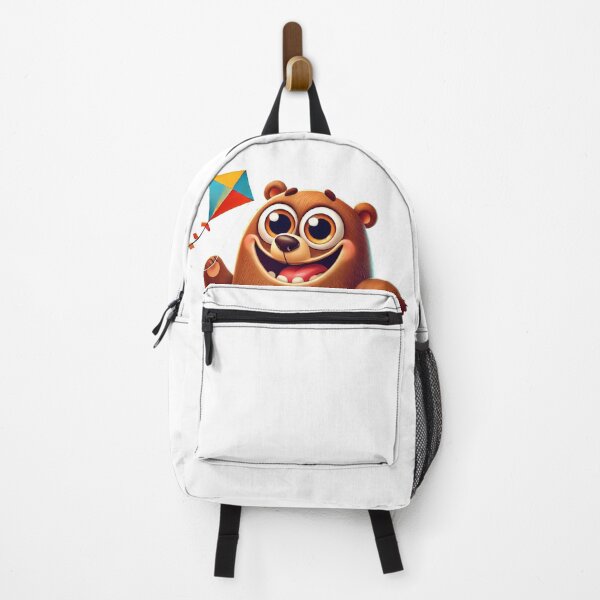 Item preview, Kite Flying Cute Funny Brown Bears designed and sold by pinkycherry.