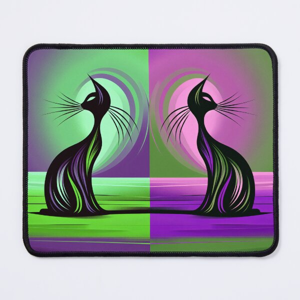 Item preview, Whiskered Mystery: Midnight Silhouette designed and sold by AldenTees.