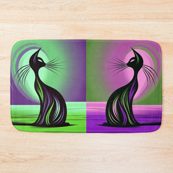 Item preview, Whiskered Mystery: Midnight Silhouette designed and sold by AldenTees.