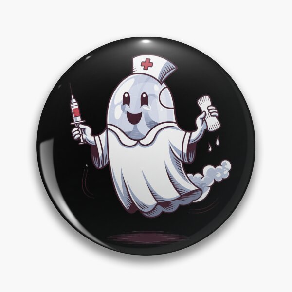 Item preview, ghost nurse designed and sold by JMMR.