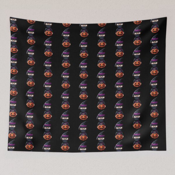 Item preview, Scary Halloween Ninja Witch Hat Costume Spooky Season designed and sold by Artistoos.