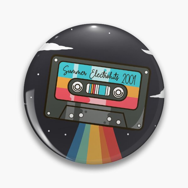 Item preview, Summer Electrohits 2001 T-Shirt – Nostalgic 2000s Cassette Tape Design designed and sold by paulo silveira.