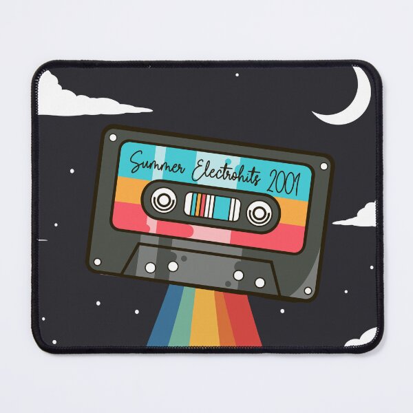 Item preview, Summer Electrohits 2001 T-Shirt – Nostalgic 2000s Cassette Tape Design designed and sold by paulo silveira.