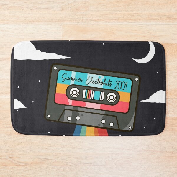 Item preview, Summer Electrohits 2001 T-Shirt – Nostalgic 2000s Cassette Tape Design designed and sold by paulo silveira.