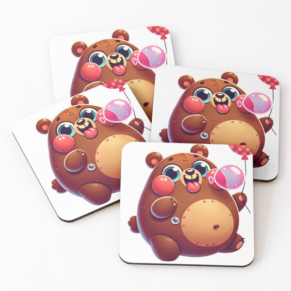 Item preview, Love Balloon Cute Funny Brown Bears designed and sold by pinkycherry.