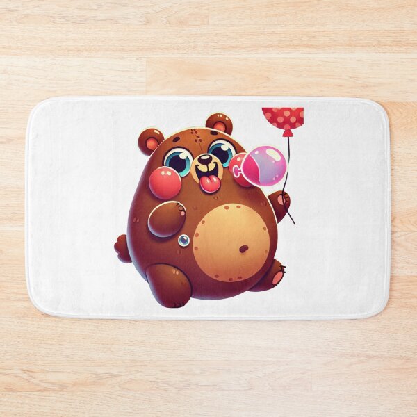 Item preview, Love Balloon Cute Funny Brown Bears designed and sold by pinkycherry.