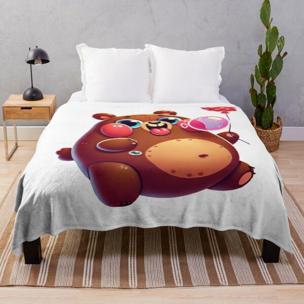 Item preview, Love Balloon Cute Funny Brown Bears designed and sold by pinkycherry.