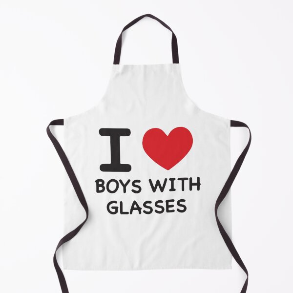 Item preview, I love boys with glasses designed and sold by BrownHorse90s.