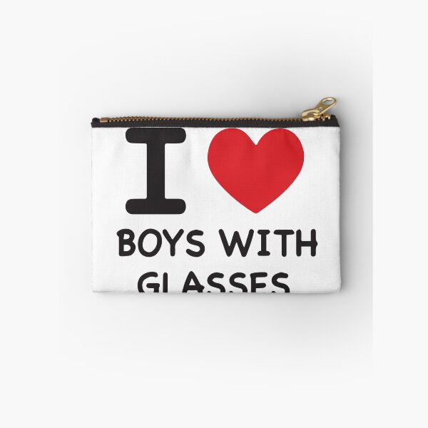 Item preview, I love boys with glasses designed and sold by BrownHorse90s.