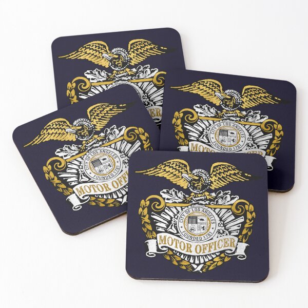 Item preview, Los Angeles Motor Officer; USA; designed and sold by StickerApe.