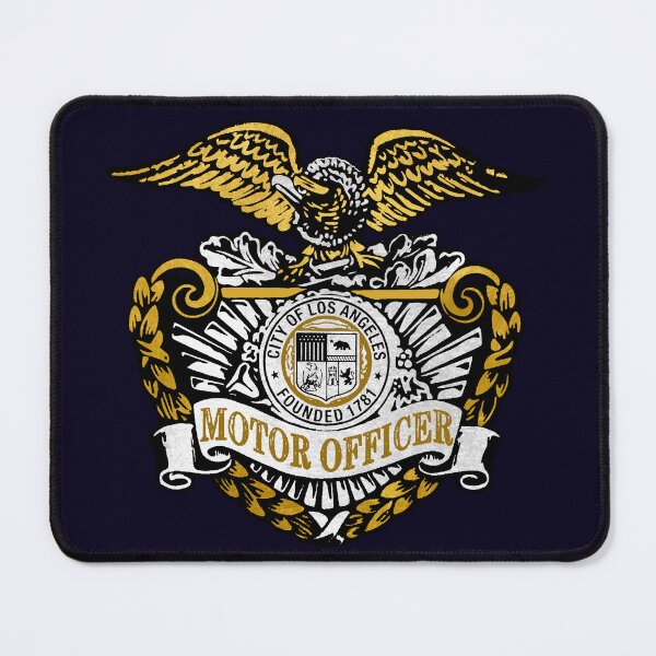 Item preview, Los Angeles Motor Officer; USA; designed and sold by StickerApe.