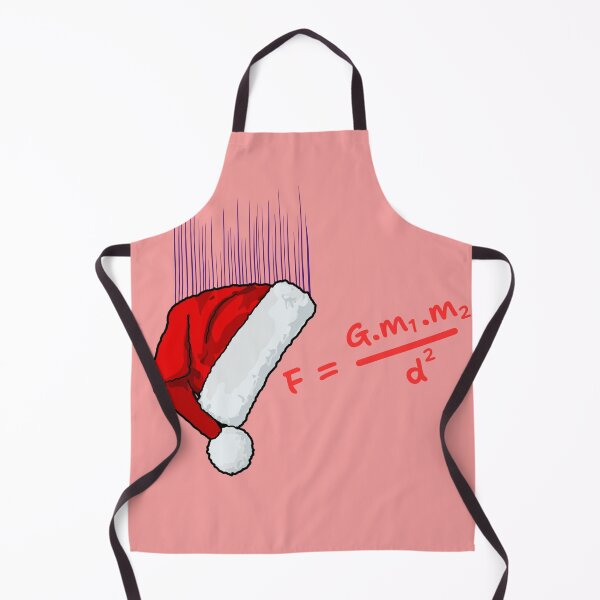 Item preview, Falling Santa Hat and Gravity Design - Fun Christmas Physics Gift designed and sold by KBCoolDesign.