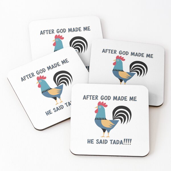 Item preview, After God made me, he said Tada, funnyfits70, Humor, Funny,  designed and sold by FunnyFits70.