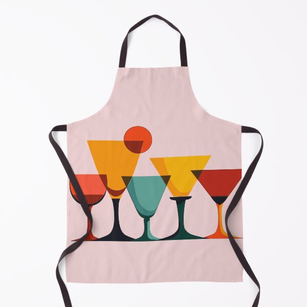 Item preview, Five Sundowner Cocktails Mid-Century Retro Design designed and sold by taiche.