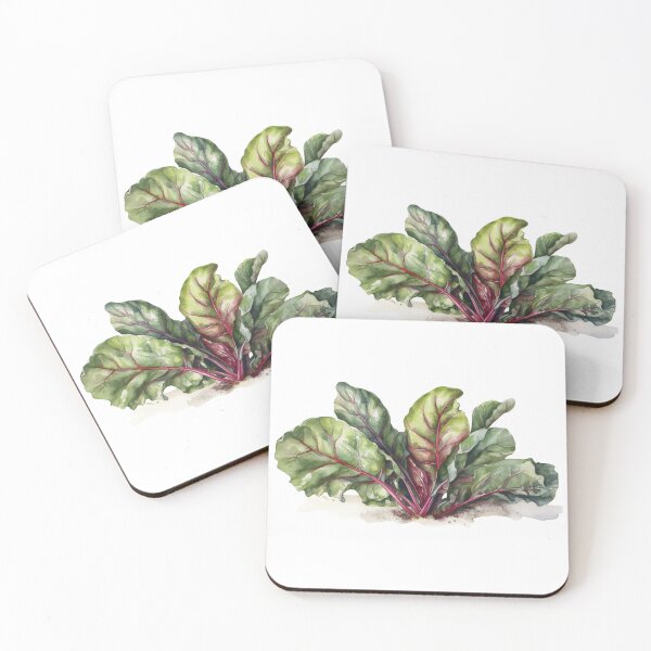 Item preview, Chard Herb Watercolour - Darla's Edible Forage designed and sold by DarlaEdnaFleur.