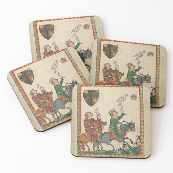 Item preview, Codex Manesse King Conrad the Young designed and sold by MDMDO.