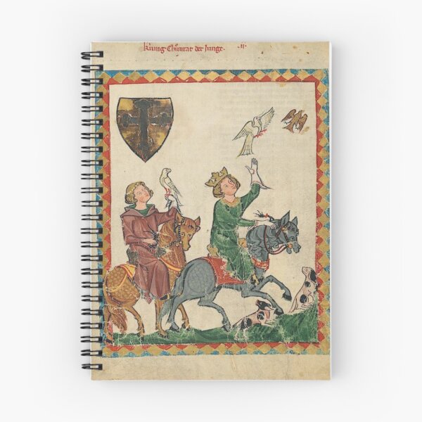 Item preview, Codex Manesse King Conrad the Young designed and sold by MDMDO.