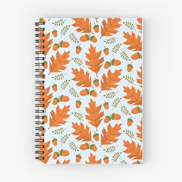 Item preview, Oak & Acorn in orange and green designed and sold by AmySevArts.
