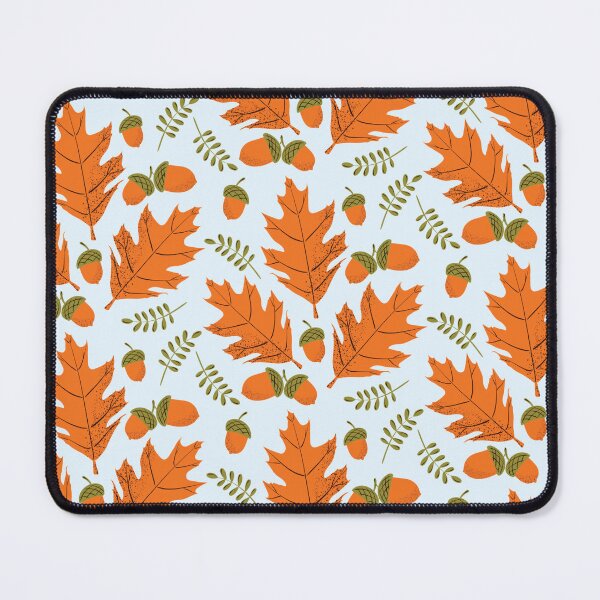 Item preview, Oak & Acorn in orange and green designed and sold by AmySevArts.