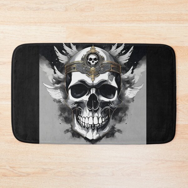 Item preview, "Majestic Skull with Angel Wings – Gothic Fantasy Art" designed and sold by MetalKrane.