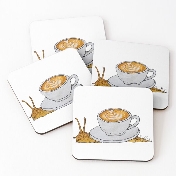 Item preview, Coffee snail designed and sold by mimberart.