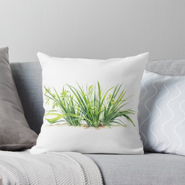 Item preview, Lemon Grass Herb Watercolour - Darla's Edible Forage designed and sold by DarlaEdnaFleur.