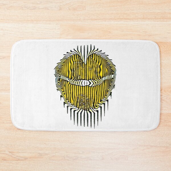 Item preview, Yellow Lips and Stripes designed and sold by mittie101.