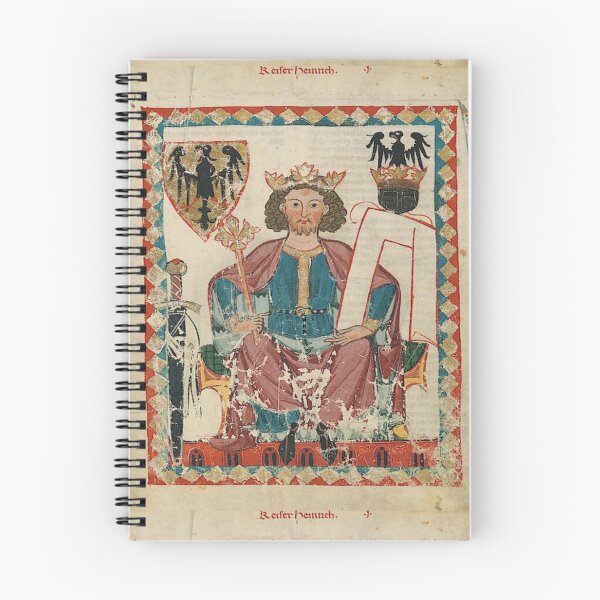Item preview, Codex Manesse Kaiser Heinrich designed and sold by MDMDO.