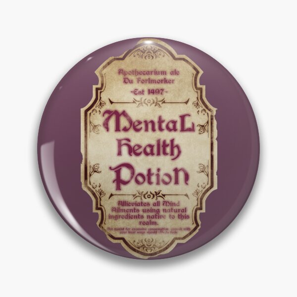 Item preview, Mental Health Potion - Du Forlmorker Apothecary designed and sold by SoapyGrenade.