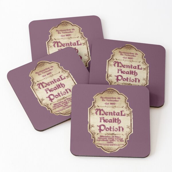 Item preview, Mental Health Potion - Du Forlmorker Apothecary designed and sold by SoapyGrenade.