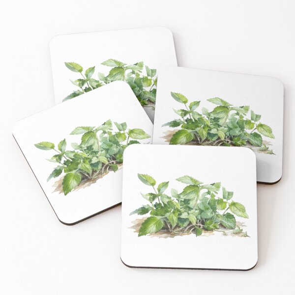 Item preview, Lemon Balm Herb Watercolour - Darla's Edible Forage designed and sold by DarlaEdnaFleur.