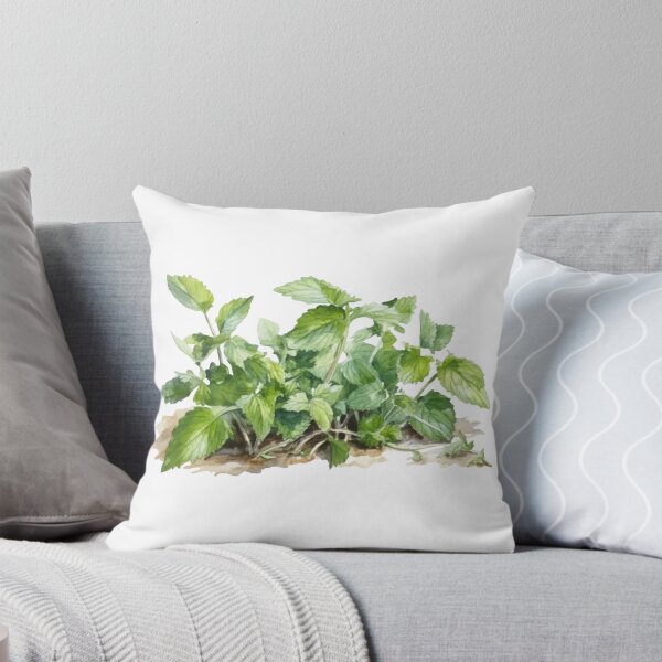 Item preview, Lemon Balm Herb Watercolour - Darla's Edible Forage designed and sold by DarlaEdnaFleur.