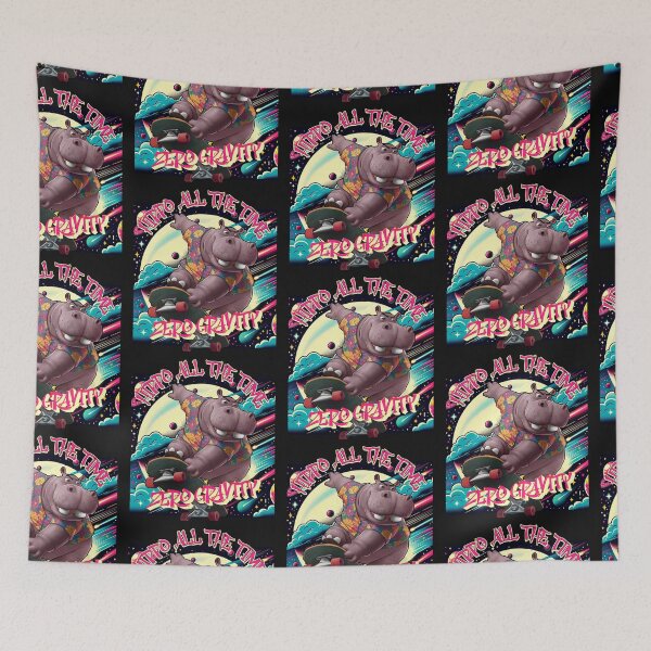 Item preview,  Hippo All the Time - Zero Gravity designed and sold by BaKaT-s.