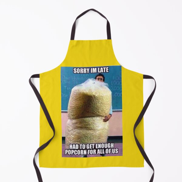 Item preview, Funny Popcorn Meme - Perfect for Movie Lovers "Had to get enough popcorn!" designed and sold by Earth Nature Creations.
