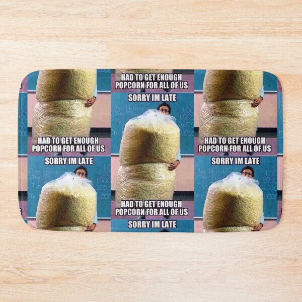 Item preview, Funny Popcorn Meme - Perfect for Movie Lovers "Had to get enough popcorn!" designed and sold by Earth Nature Creations.