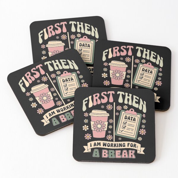 Item preview, Motivational Coffee First Then Data Break Design designed and sold by love3617.