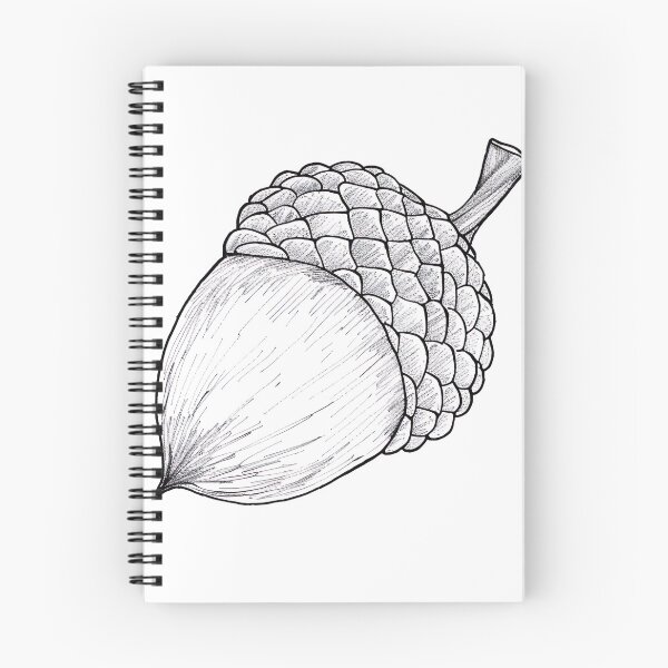 Item preview, Minimalist Line - Acorn designed and sold by KootenayDesigns.
