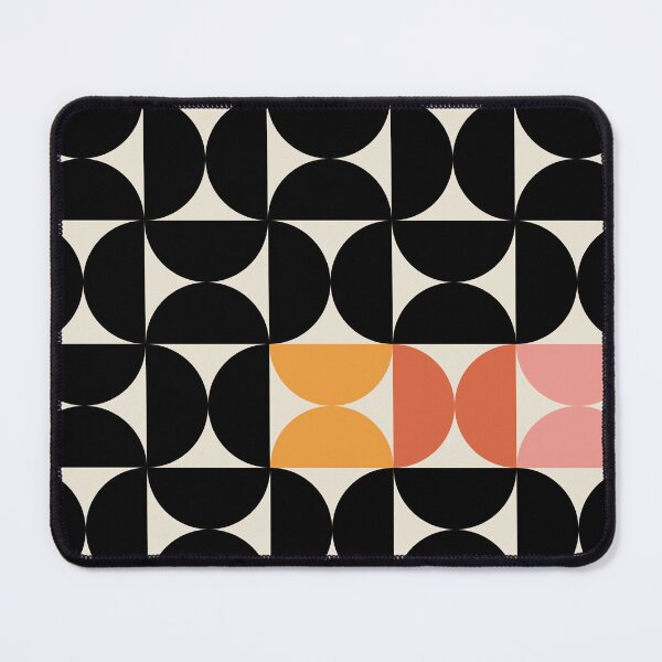 Aperçu de l'œuvre Modèle d’affiche Bauhaus rose poudré créée et vendue par lukassfr.